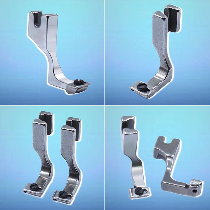 VELEMIS™ Prensatelas ajustable con guía para cremallera invisible para máquinas de coser (2 UNIDADES)
