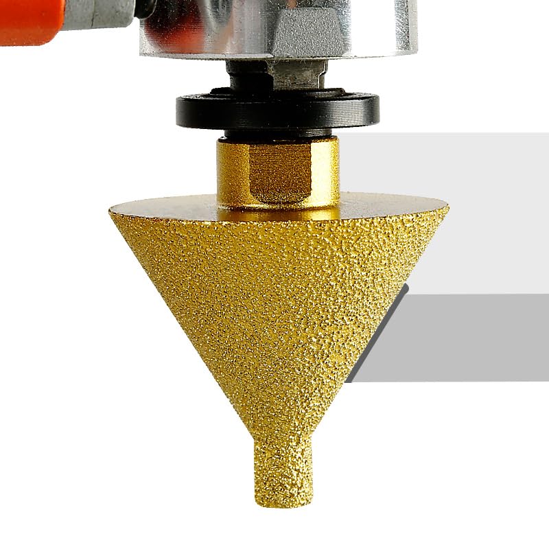 VELEMIS™ Punta biseladora diamantada para amoladoras angulares (2 UNIDADES)