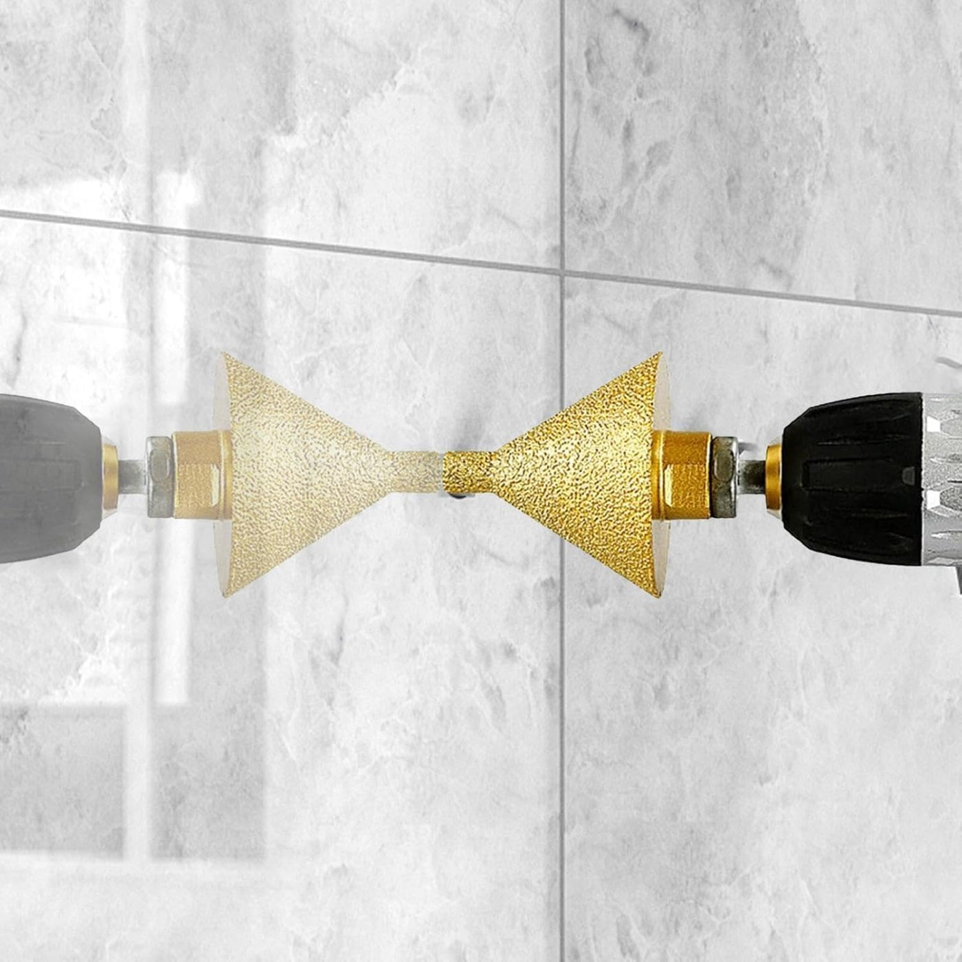 VELEMIS™ Punta biseladora diamantada para amoladoras angulares (2 UNIDADES)