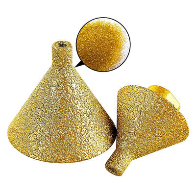 VELEMIS™ Punta biseladora diamantada para amoladoras angulares (2 UNIDADES)