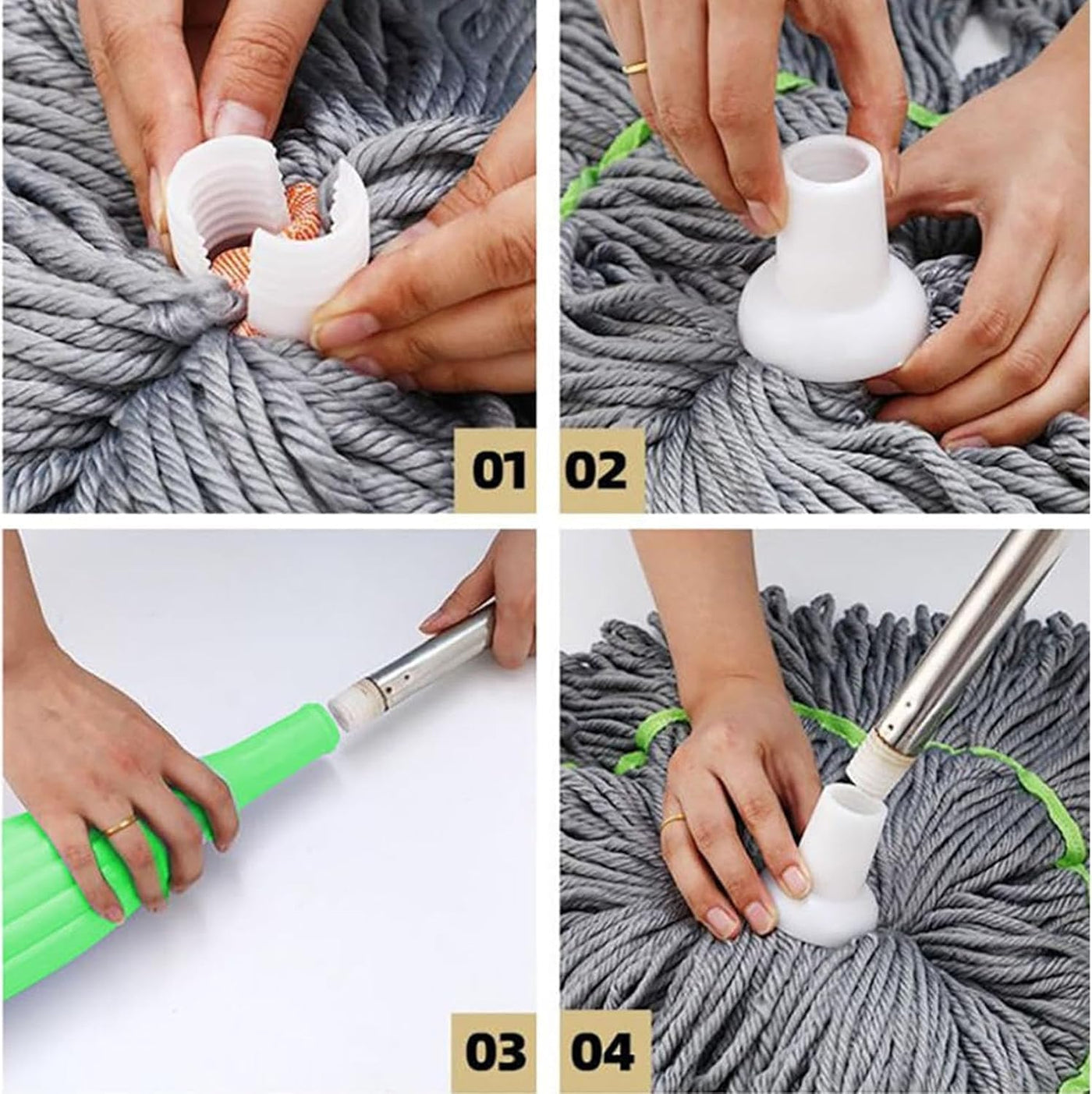 VELEMIS™ 2 en 1 Fregona deshidratada