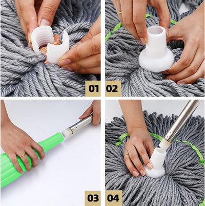 VELEMIS™ 2 en 1 Fregona deshidratada