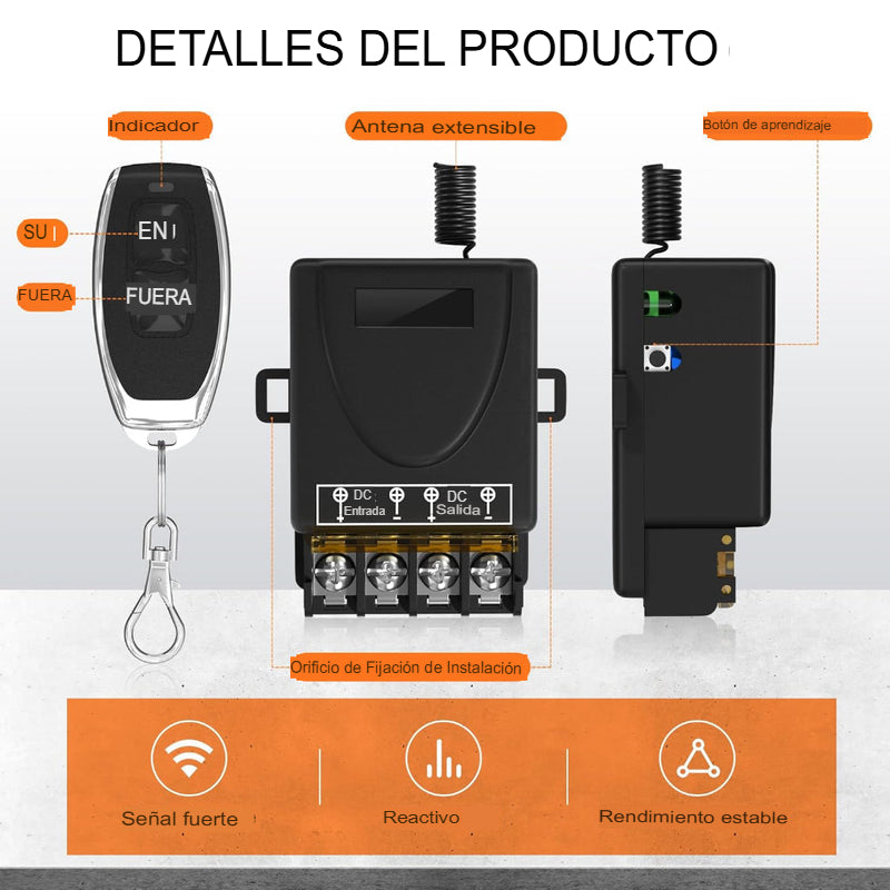 VELEMIS™ Interruptor remoto inalámbrico