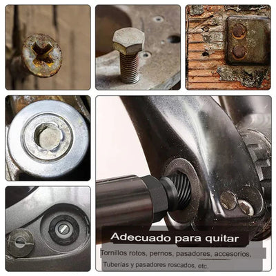 VELEMIS™ Juego de extractores para tornillos y pernos